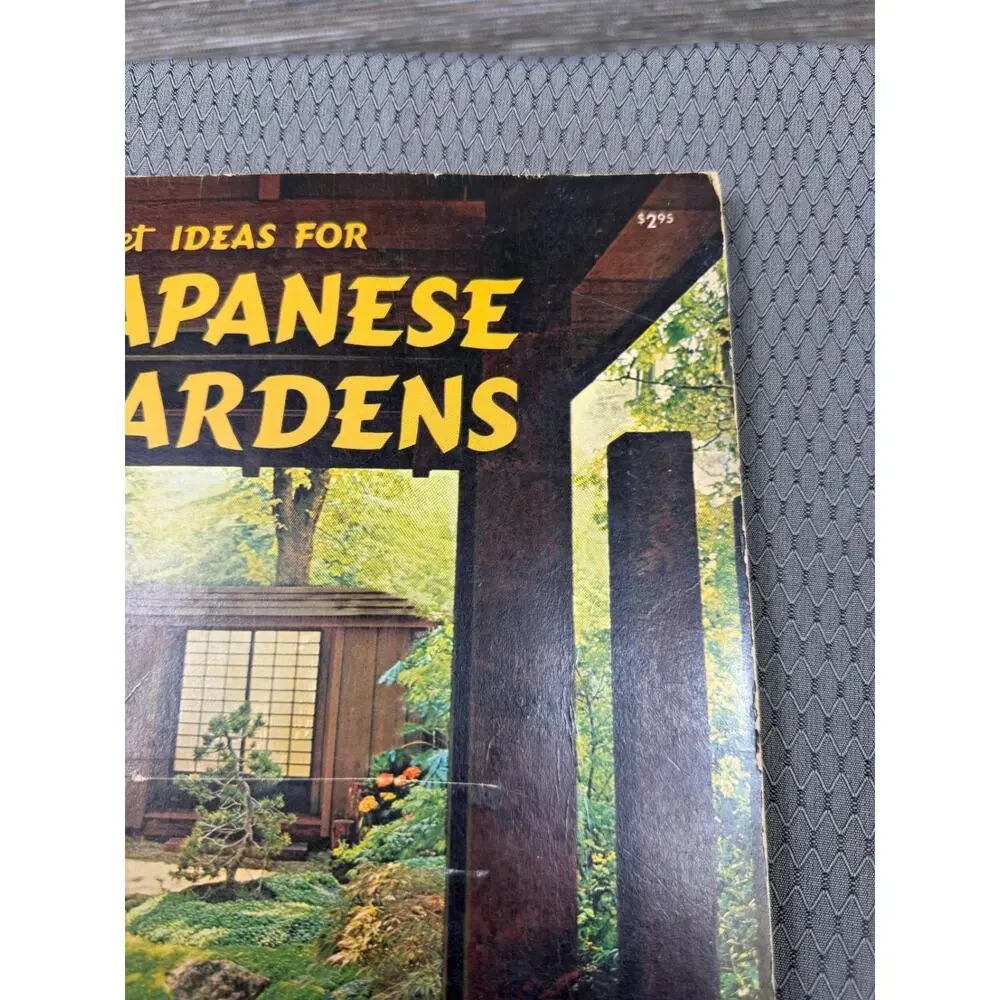 Sunset Ideas for Japanese Gardens, McDowell 1st trade Paperback 1968 Gardening